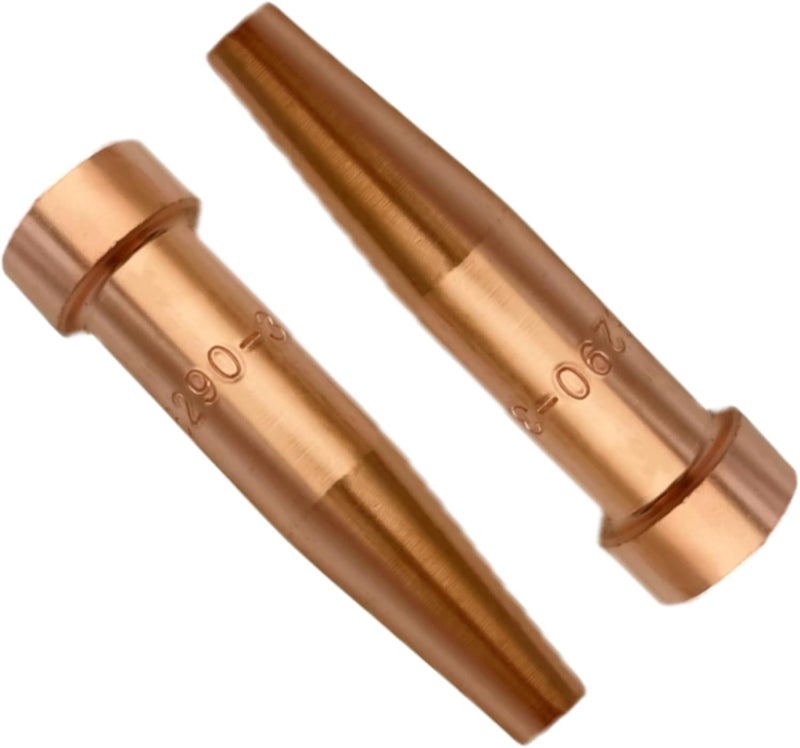 ALLZSMOOTHLY 6290-3 Acetylene Cutting Tips/Cutting Torch Tips,Harris Style,Pack of 2 - Image 3